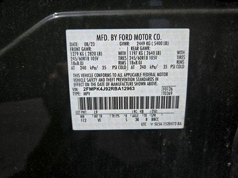 Certified 2024 Ford Edge SEL w/ Convenience Package AWD/4WD image 27