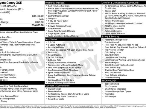 Used 2018 Toyota Camry XSE image 42