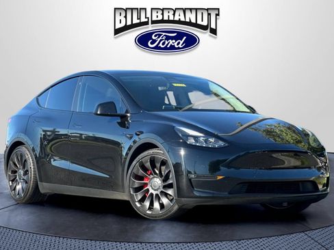 Used 2021 Tesla Model Y Performance AWD/4WD image 1
