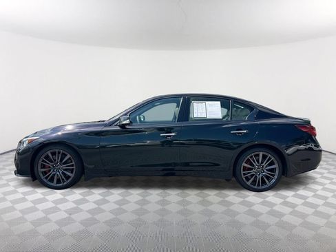 Used 2023 INFINITI Q50 Red Sport 400 w/ Black Opal Edition RWD image 8