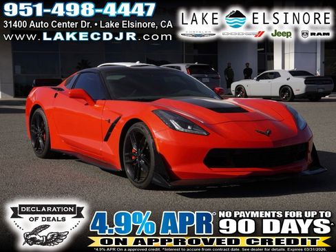 Used 2019 Chevrolet Corvette Stingray Coupe w/ 1LT image 1