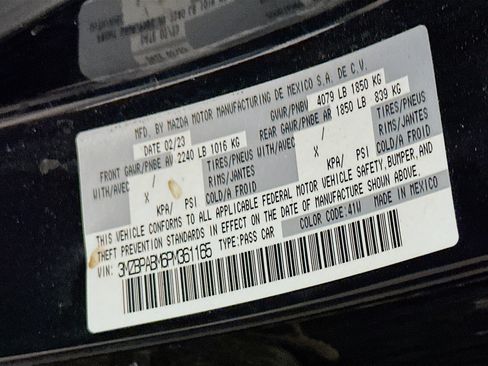 Used 2023 MAZDA MAZDA3 s image 12