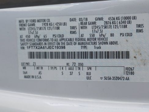 Used 2018 Ford F250 XL w/ Power Equipment Group image 52