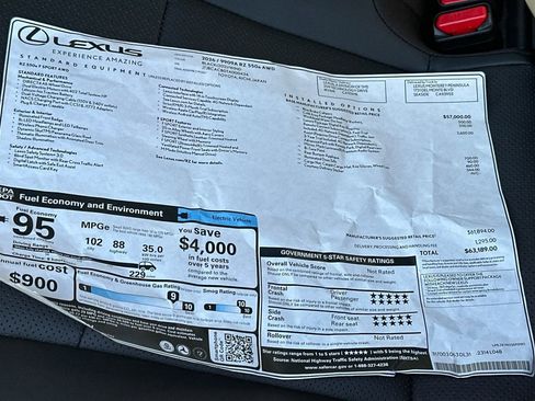 New 2026 Lexus RZ 450e RZ 550e image 26