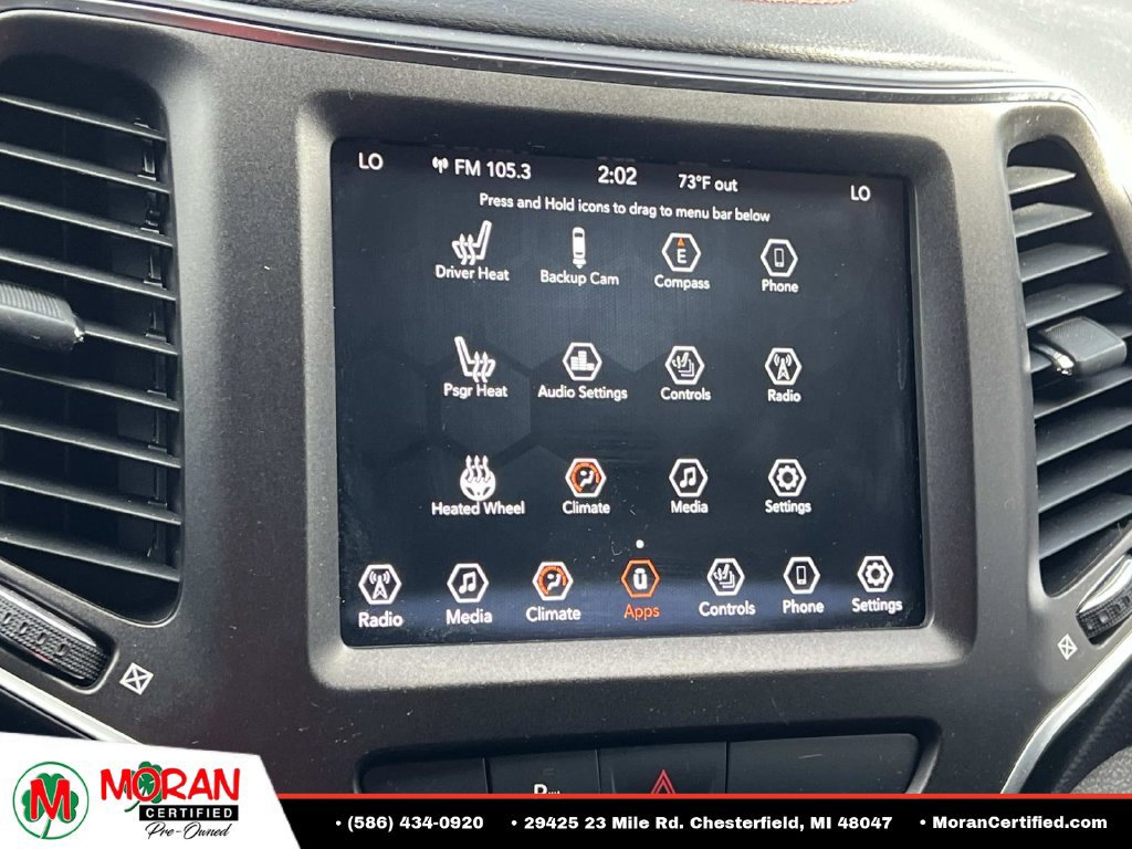 Used 2020 Jeep Cherokee Trailhawk w/ Cold Weather Group AWD/4WD image 22