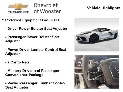 New 2026 Chevrolet Corvette Stingray Preferred Conv w/ Z51 Performance Package