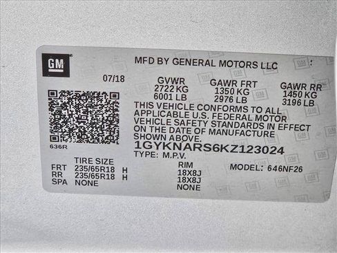 Used 2019 Cadillac XT5 FWD image 19