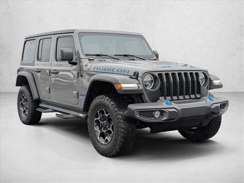 Used 2021 Jeep Wrangler Unlimited Rubicon 4xe w/ Cold Weather Group image 3