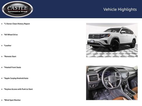 Used 2023 Volkswagen Atlas SE image 3