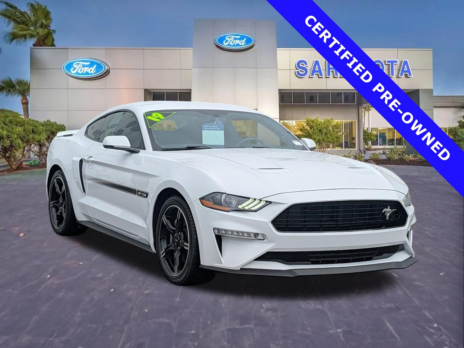 Certified 2019 Ford Mustang GT Premium w/ Equipment Group 401A RWD image 1