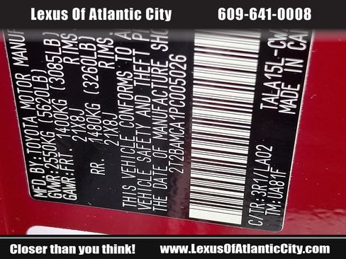Certified 2023 Lexus RX 350 AWD w/ Accessory Package image 29