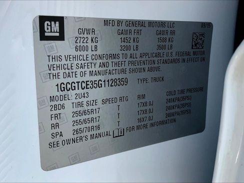 Used 2016 Chevrolet Colorado LT w/ LT Convenience Package image 31