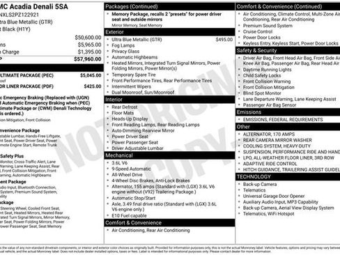 Used 2023 GMC Acadia Denali w/ Denali Ultimate Package image 7