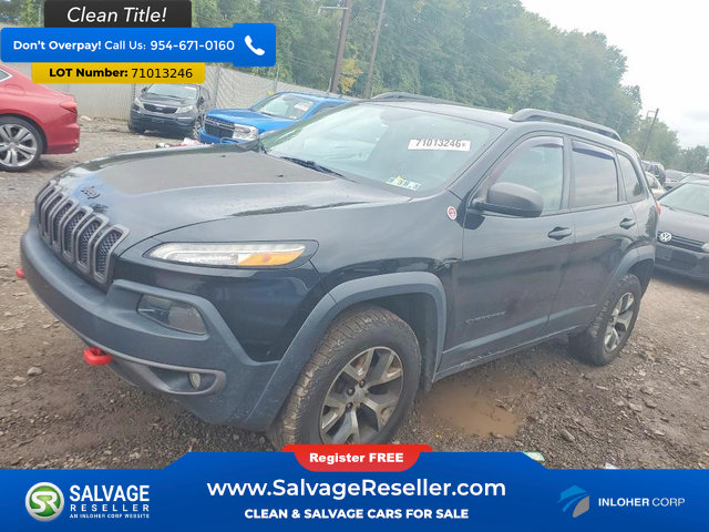 Used 2015 Jeep Cherokee Trailhawk AWD/4WD image 1
