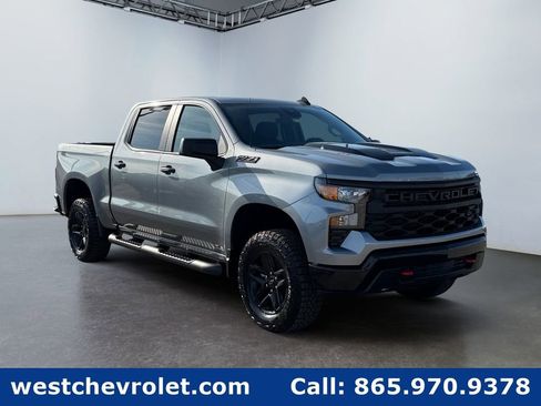 New 2026 Chevrolet Silverado 1500 Custom Trail Boss w/ LPO, Dark Essentials Package AWD/4WD image 1