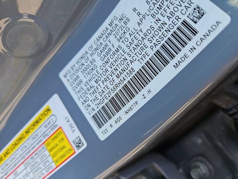 Certified 2024 Honda Civic Sport image 14