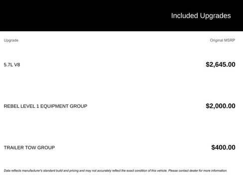 Used 2019 RAM 1500 Rebel w/ Rebel Level 1 Equipment Group image 5