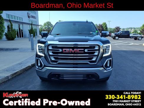 Used 2021 GMC Sierra 1500 SLT w/ SLT Premium Package AWD/4WD image 3