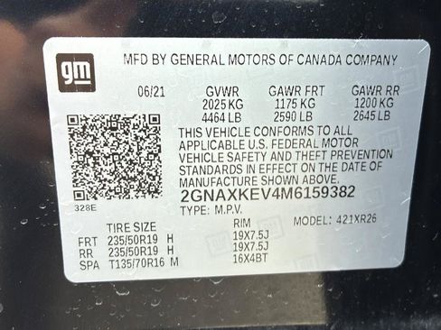 Used 2021 Chevrolet Equinox LT FWD image 38