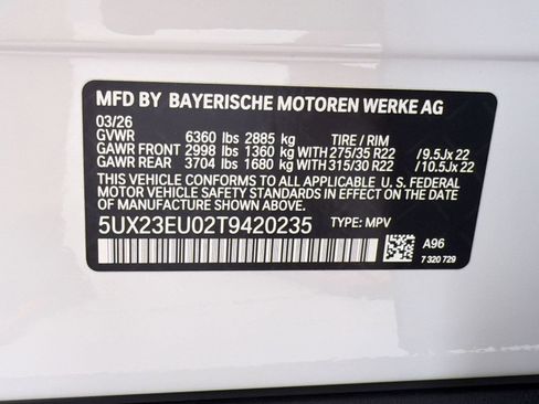 New 2026 BMW X5 xDrive40i w/ Executive Package AWD/4WD image 20