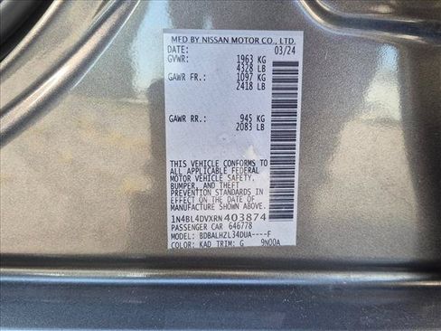 Used 2024 Nissan Altima 2.5 SV FWD image 23