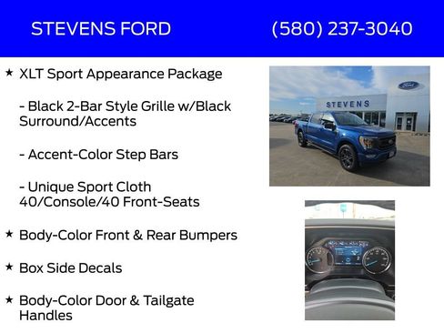 Used 2023 Ford F150 XLT w/ Equipment Group 302A High AWD/4WD image 12