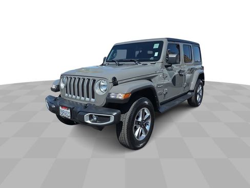Used 2022 Jeep Wrangler Unlimited Sahara AWD/4WD image 1