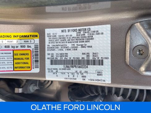 Used 2018 Lincoln Continental Reserve AWD/4WD image 21