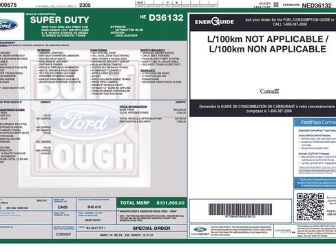 Used 2022 Ford F450 King Ranch w/ King Ranch Ultimate Package image 33