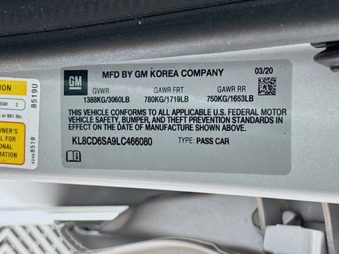 Used 2020 Chevrolet Spark LT image 38