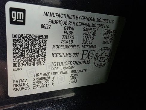 Used 2022 GMC Sierra 1500 Elevation w/ Max Trailering Package image 43