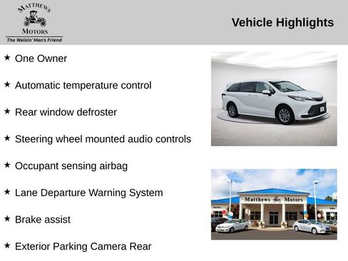 Used 2022 Toyota Sienna LE FWD image 14