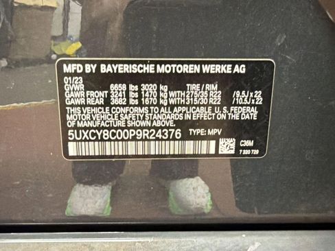 Used 2023 BMW X6 M50i AWD/4WD image 18