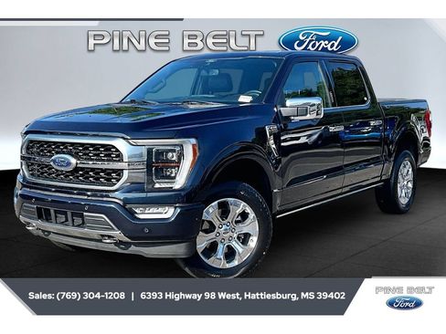 Certified 2022 Ford F150 Platinum w/ Equipment Group 701A High AWD/4WD image 10