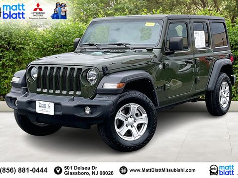 Used 2021 Jeep Wrangler Unlimited Sport S image 1