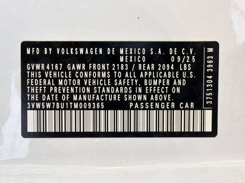 New 2026 Volkswagen Jetta S image 20