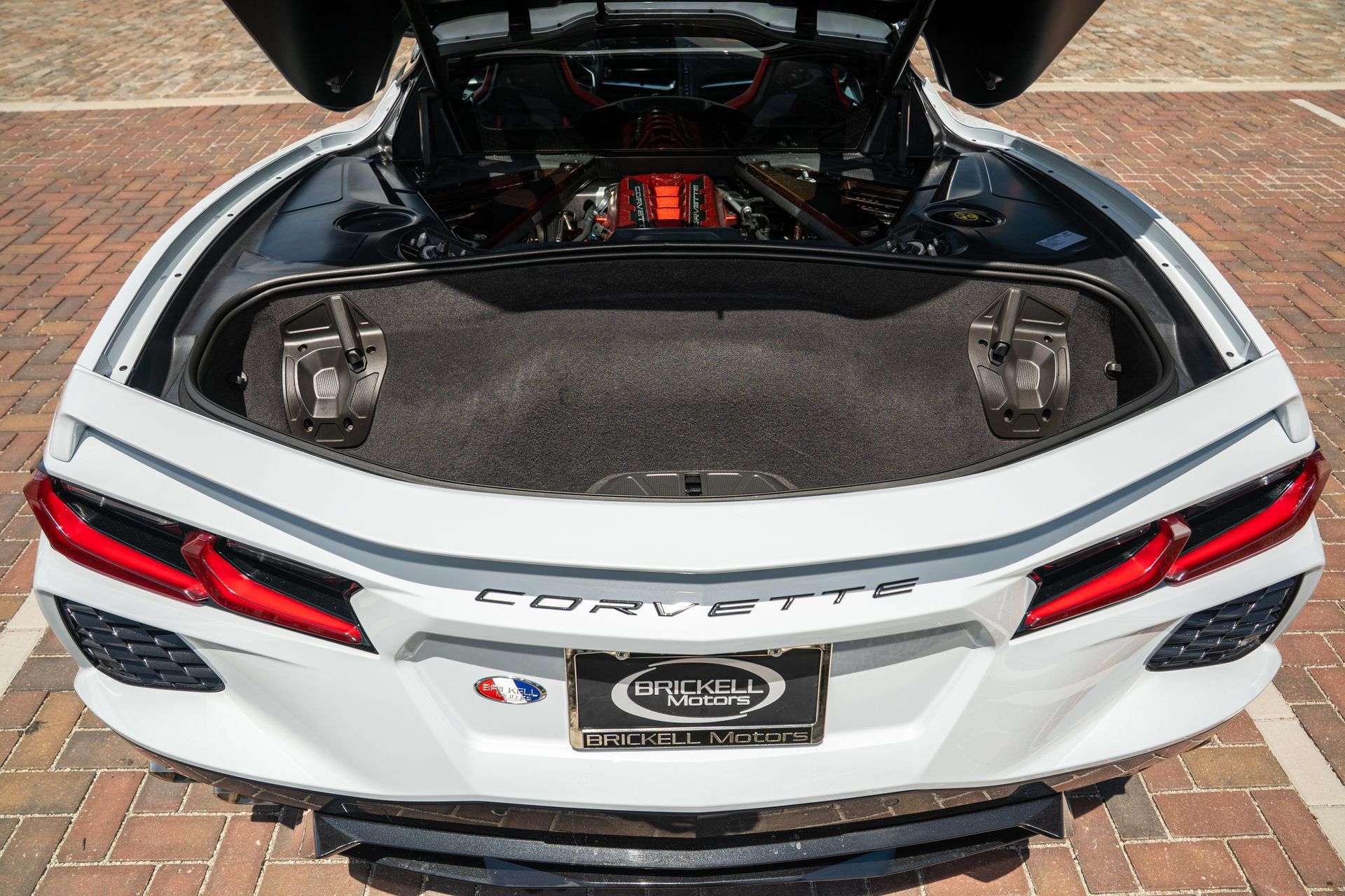 Used 2022 Chevrolet Corvette Stingray Coupe w/ Engine Appearance Package RWD image 37