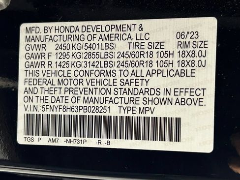 Used 2023 Honda Passport TrailSport image 38