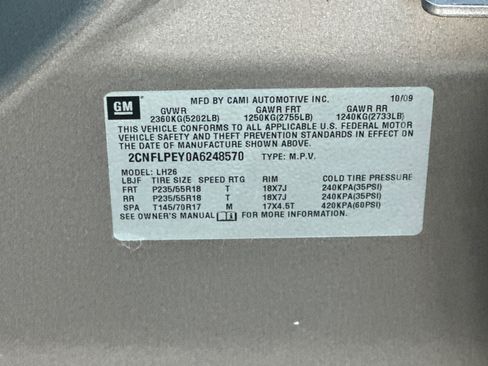 Used 2010 Chevrolet Equinox LT w/ Cargo Management Package FWD image 25