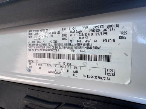 Used 2024 Ford Transit 150 Low Roof AWD image 46