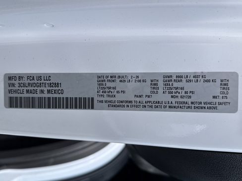 New 2026 RAM ProMaster 2500 w/ Advanced Safety Group FWD image 36