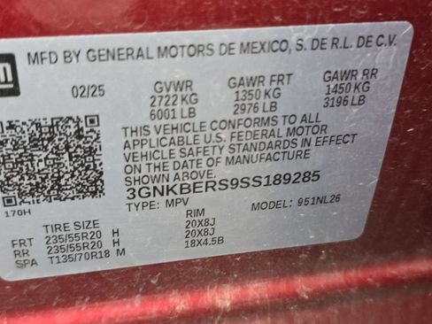 Used 2025 Chevrolet Blazer RS FWD image 3
