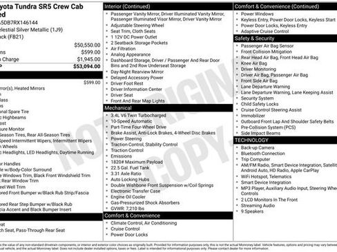 Used 2024 Toyota Tundra SR5 AWD/4WD image 36