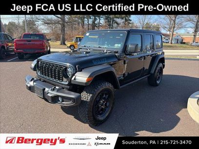 Certified 2025 Jeep Wrangler Unlimited Sport S 4xe