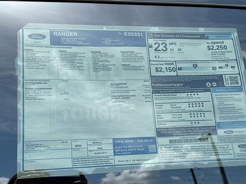 New 2026 Ford Ranger XLT RWD image 18