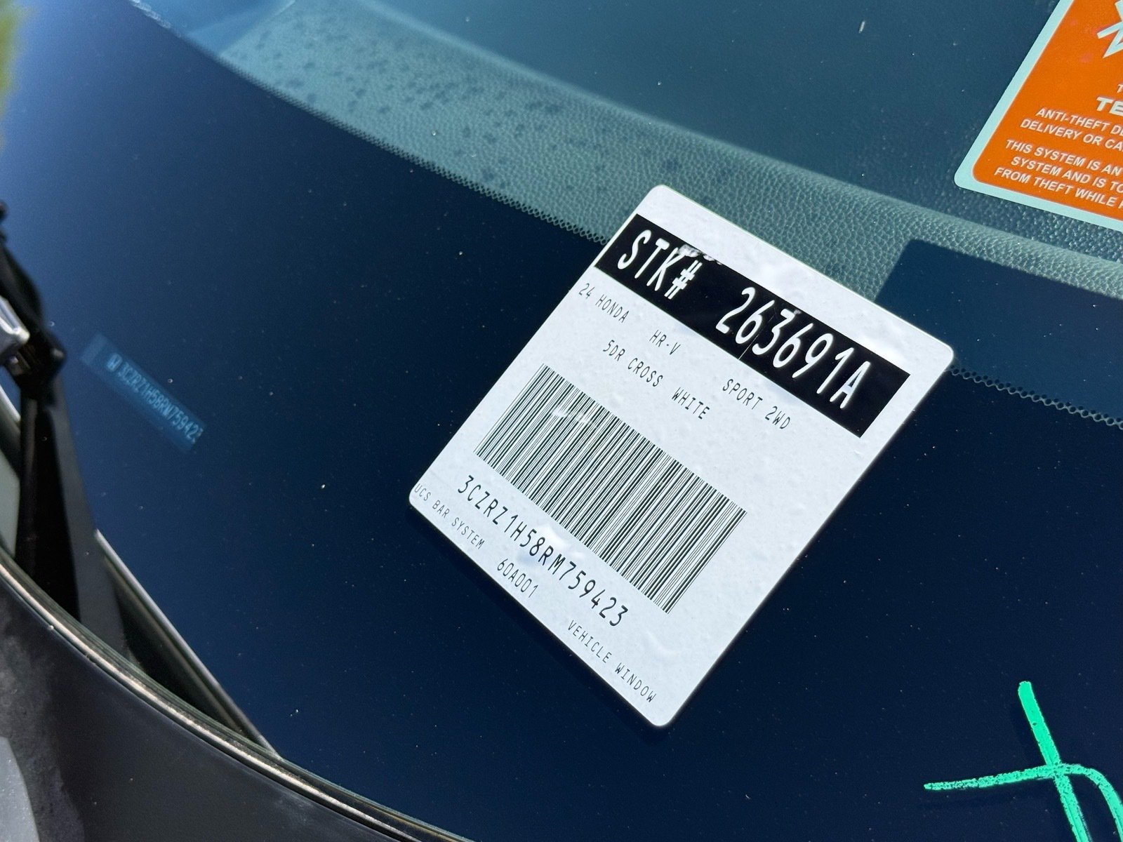 Certified 2024 Honda HR-V Sport image 34