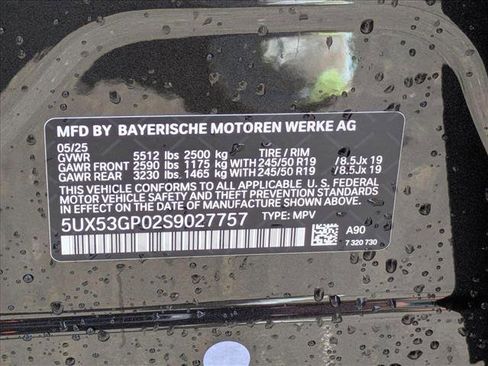 Used 2025 BMW X3 xDrive30i w/ Premium Package image 19