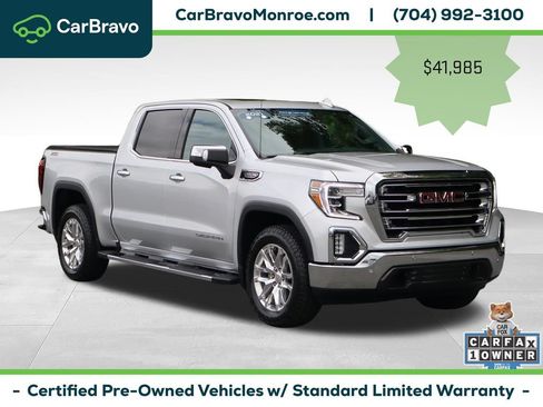 Certified 2021 GMC Sierra 1500 SLT w/ SLT Premium Plus Package AWD/4WD image 9