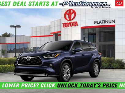 New 2026 Toyota Highlander Platinum