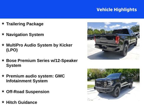 Used 2023 GMC Sierra 1500 AT4X AWD/4WD image 4